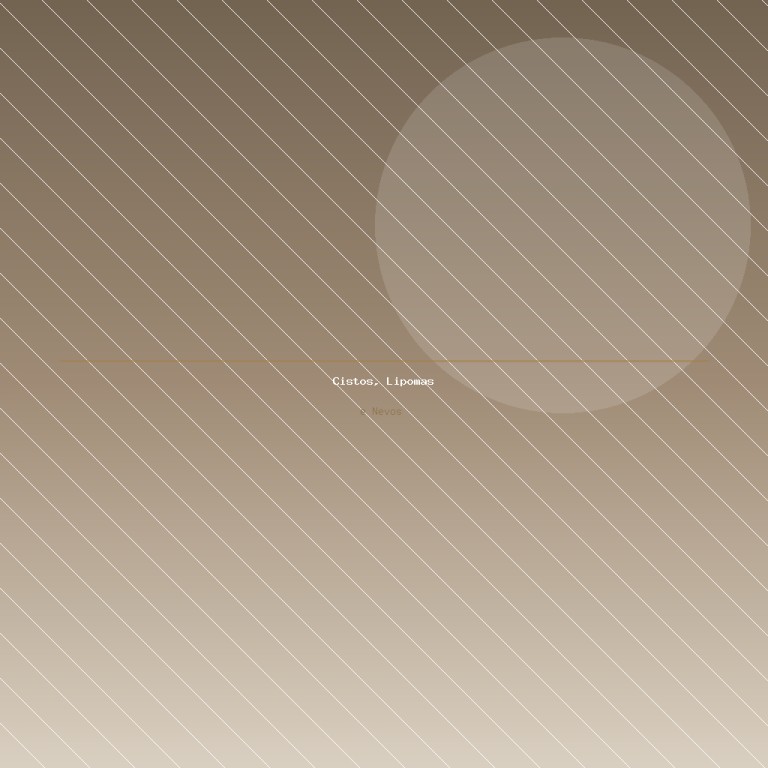 Retirada de Cistos, Lipomas e Nevos