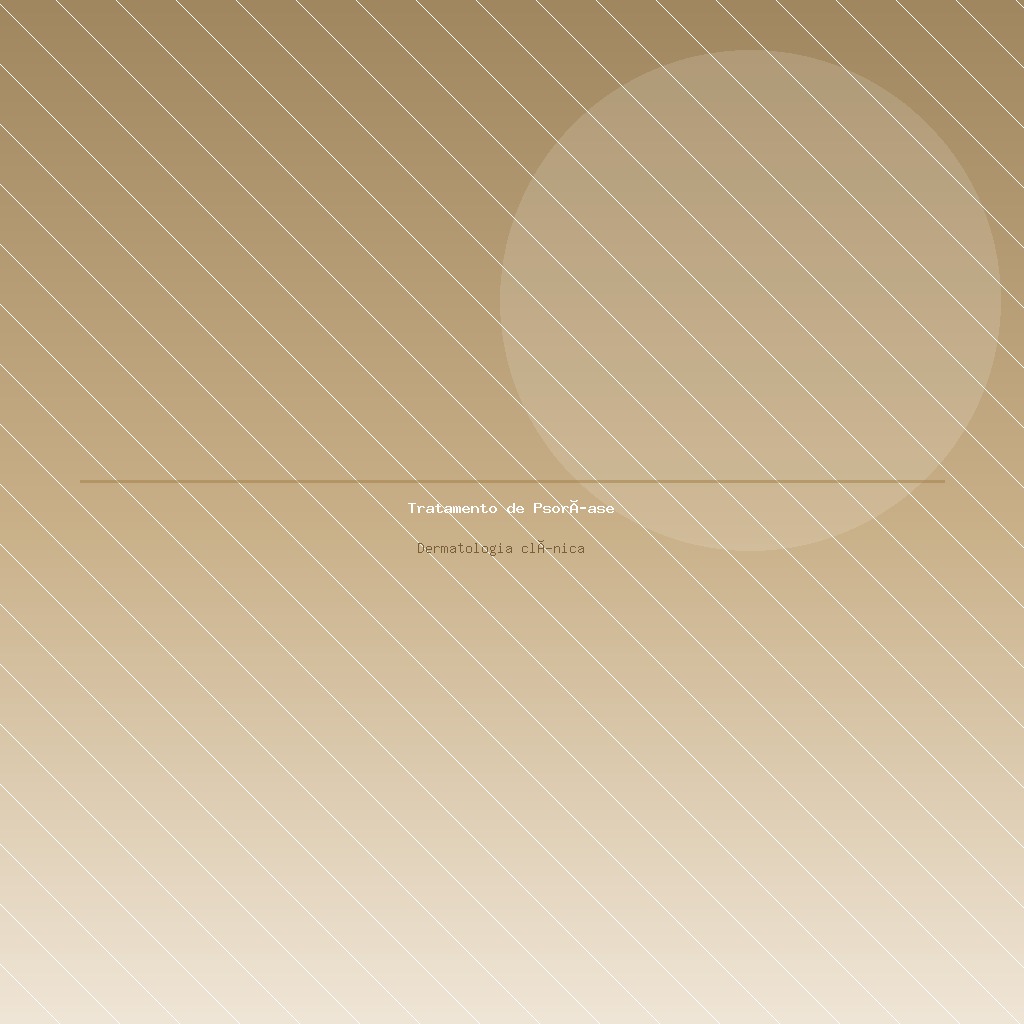 Tratamento de Psoríase